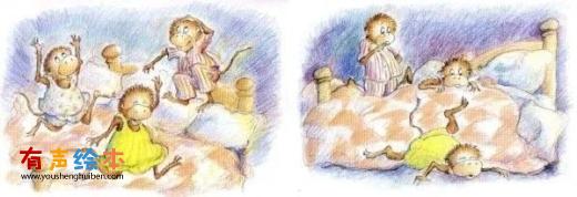 《five little monkeys jumping on the bed》 第9张